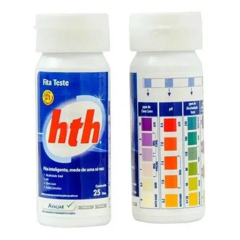 Teste de Piscina Fita HTH